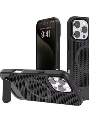 Etui Gorilla Tech Mesh Stand Noir Pour Samsung Galaxy S24 Ultra