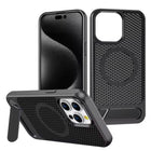 Etui Gorilla Tech Mesh Stand Noir Pour Samsung Galaxy S25 Ultra