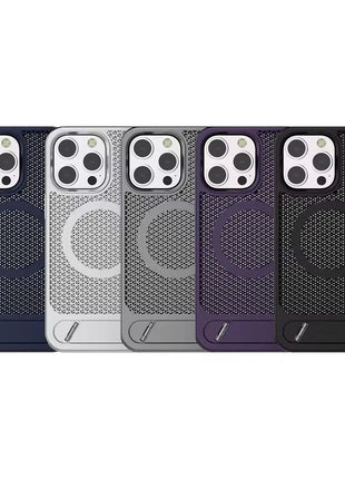 Etui Gorilla Tech Mesh Stand Bleu Pour Samsung Galaxy S24 Ultra