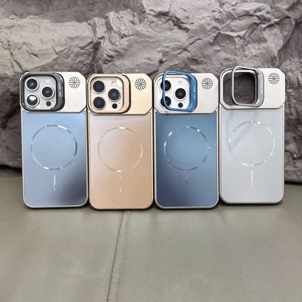 Étui Gorilla Tech Magsafe En Métal Bleu Pour iPhone 16 Pro Max