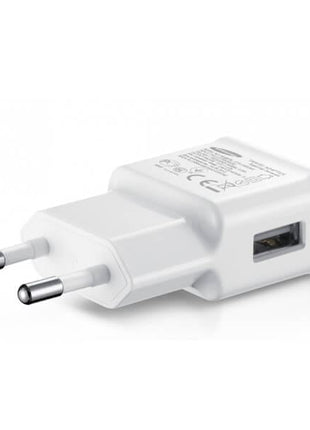 Pack de 10 Adaptateur Secteur 2A Blanc pour Samsung