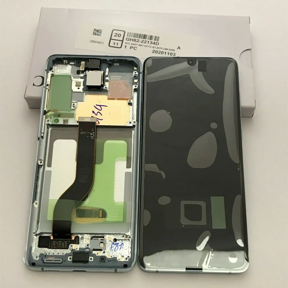 SAMSUNG S20 PLUS G985F SERVICE PACK NEW ECRAN D'ORIGINE SAMSUNG