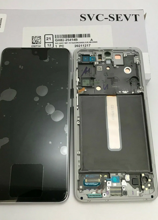 SAMSUNG S21 FE G990 SERVICE PACK NEW ECRAN D'ORIGINE SAMSUNG Black