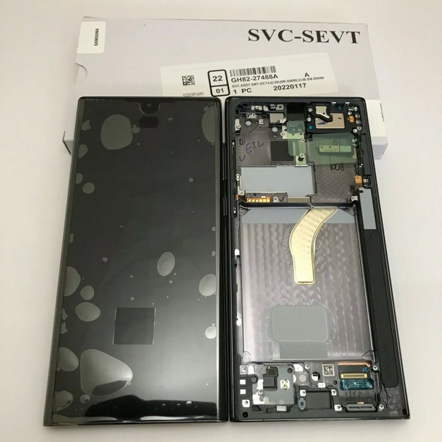 SAMSUNG S22 ULTRA S908 SERVICE PACK NEW ECRAN D'ORIGINE SAMSUNG