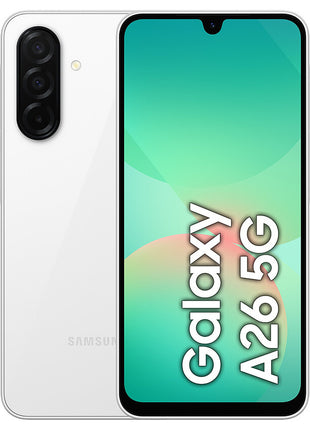 Téléphone Portable Samsung Galaxy A26 5G – 128 Go – Blanc