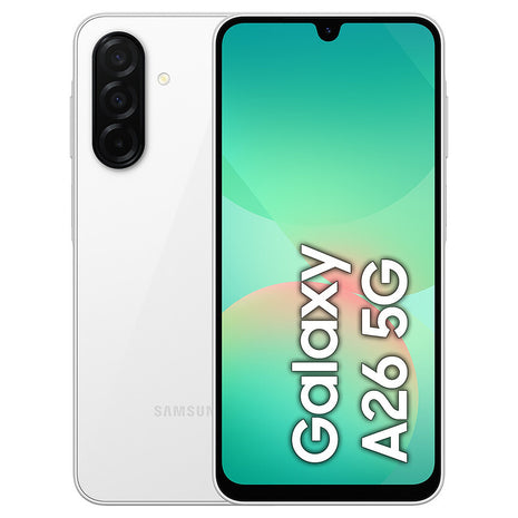 Téléphone Portable Samsung Galaxy A26 5G – 128 Go – Blanc