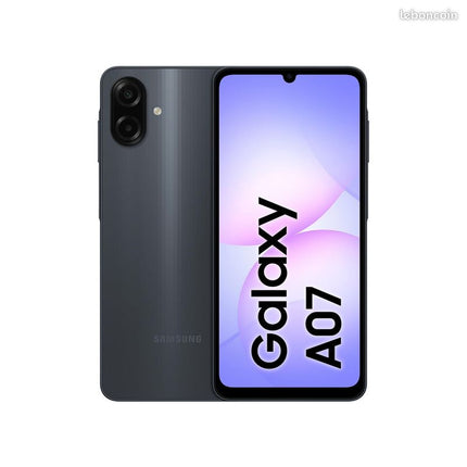 Téléphone portable Samsung Galaxy A07 (128 Go) - Noir