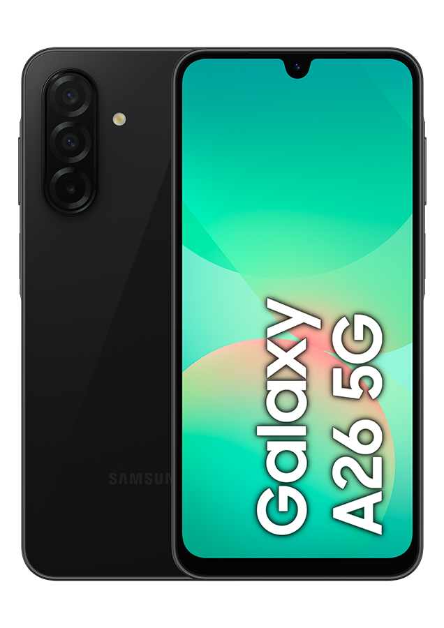 Téléphone portable Samsung Galaxy A26 5G (128 Go) - Noir