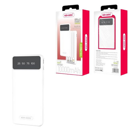 Power Bank - Batterie Externe 3 in1 10000 mAh