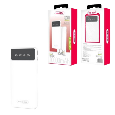 Power Bank - Batterie Externe 3 in1 10000 mAh