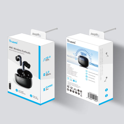 Écouteurs intra-auriculaires Bluetooth sans fil TRUSMI WS09-01 ANC+ENC