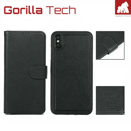 Coque GT 2 en 1 Premium (étui + coque) Noir Pour iPhone 14 Pro