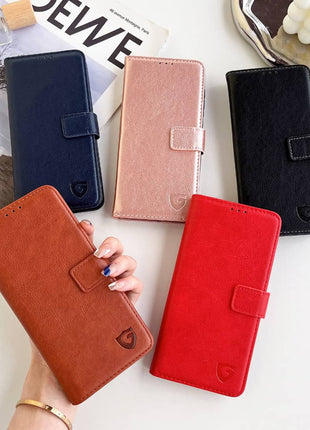 Gadget Shield Classic Book Rouge Pour  Samsung Galaxy A13 4/5G