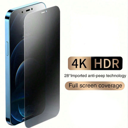 Film En Verre Full Glue Incurvé Privé Pour Apple iPhone 13 Pro Max
