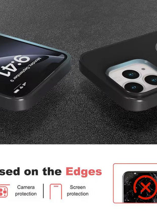 Coque De Charge Magnétique Sans Fil Magsafe Soft  Pour iPhone 16 De Couleur Bleu