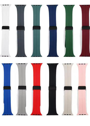 Bracelet  Silicone Violet Pour Apple Watch Taille 44mm/45mm/46mm/49mm