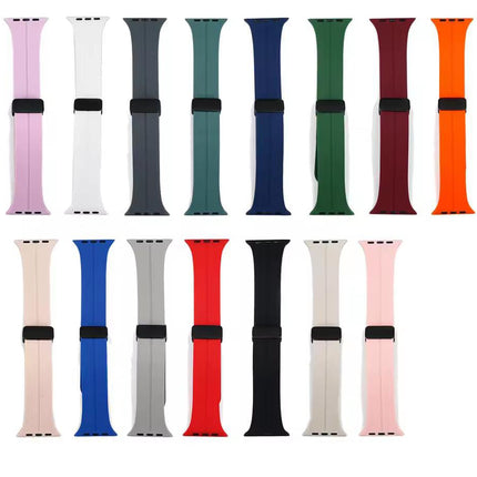 Bracelet  Silicone Violet Pour Apple Watch Taille 44mm/45mm/46mm/49mm