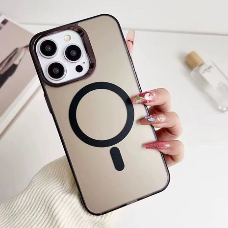 Coque Magnétique Noir Nouveau Design Pour Apple iPhone 16 Pro Max
