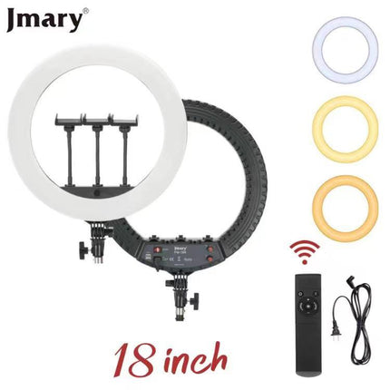 RingLight Jmary – 18" (Trépied Non Inclus) FM-18R