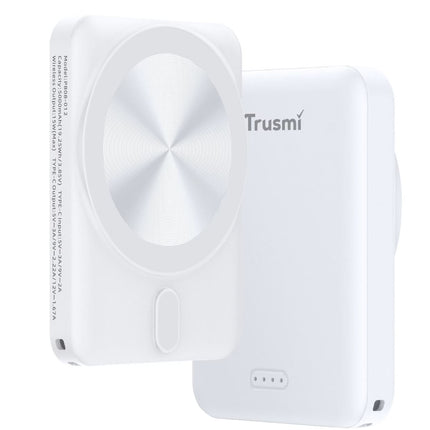 Power Bank Magnetic Sans Fil Ultra FineBlanc 5000 mAh PB08-012 PD20W