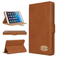 Étui  Magnetique Véritable Cuir Marron Gorilla Tech Pour iPad Pro 12.9" (2015/2017)