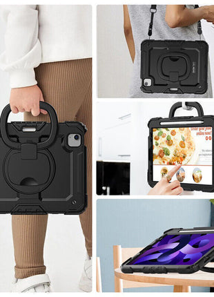 Étui Gorilla Tech Armour Noir Pour iPad 10.9" Air 4 (2020)/Air 5 (2022)