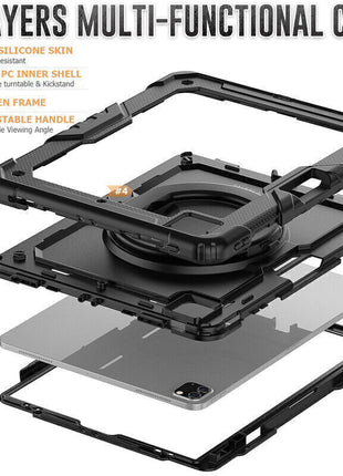 Étui Gorilla Tech Armour Noir Pour iPad 10.9" Air 4 (2020)/Air 5 (2022)