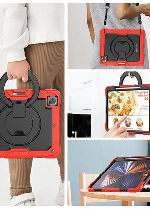 Étui Gorilla Tech Armour Rouge Pour iPad 10.9" Air 4 (2020)/Air 5 (2022)
