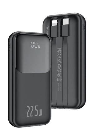 Digital Power Bank TRUSMI Noir 10000 mAh PB06-011 PD22.5W Ultra Mini