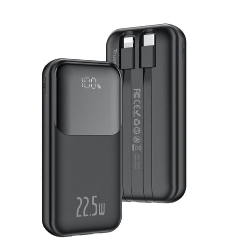 Digital Power Bank TRUSMI Noir 10000 mAh PB06-011 PD22.5W Ultra Mini