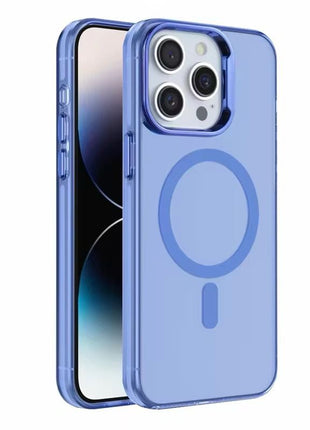 Coque Magnétique Bleu Nouveau Design Pour Apple iPhone 16