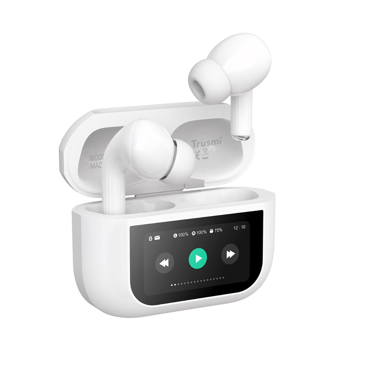 Ecouteur Bluetooth Blanc T Semi-In-Ear Multifunctional WS08-01
