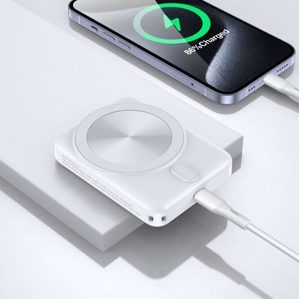 Digital Power Bank Noir  Sans Fil Magnetic  5000 mAh PB08-011 PD20W