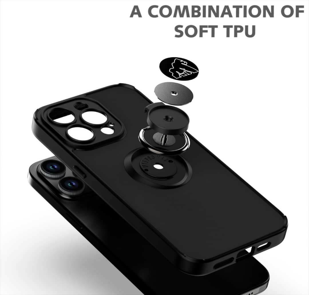 Coque Gorilla Tech  Shadow Ring Noir  Pour  Apple iPhone 11