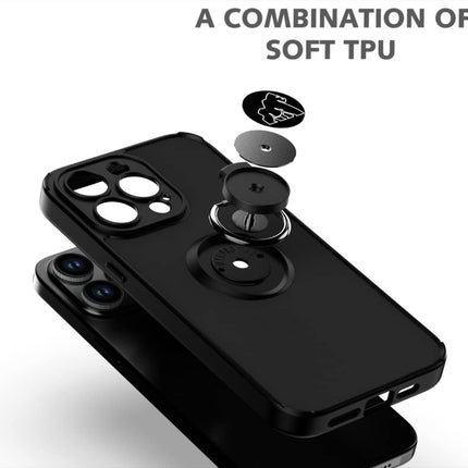 Coque Gorilla Tech  Shadow Ring Noir Pour Apple iPhone 14 Pro