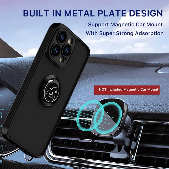 Coque Gorilla Tech  Shadow Ring Noir Pour Apple iPhone X/XS