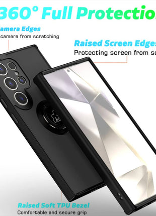 Coque Gorilla Tech  Shadow Ring Noir Pour Samsung Galaxy A32 5G