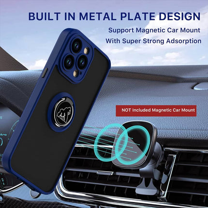 Coque Gorilla Tech Shadow Ring Bleu Pour Apple iPhone 14 Pro