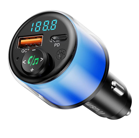 Chargeur De Voiture Rapide CC11-01 48W Transmetteur FM
