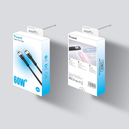 Câble En Silicone CA34-02 60W Câble C Vers C