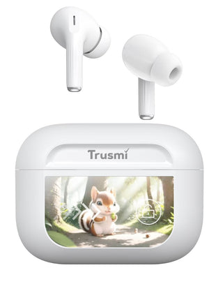 Ecouteur Bluetooth Blanc T V5.4 Semi-In-Ear Multifunction