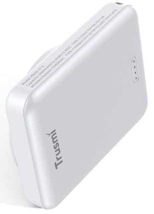 Power Bank Magnetic Sans Fil Ultra Fine TRUSMI Blanc 5000 mAh PB08-012 PD20W