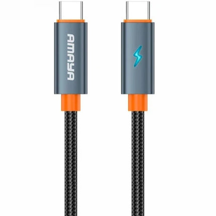 Câble USB-C vers USB-C Amaya ACD-CC58 Charge Rapide 60W (1 m)