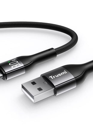Câble CA45-11 3A  USB A to C Tressé en Alliage d'Aluminium pour LED