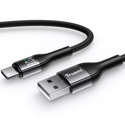 Câble CA45-11 3A  USB A to C Tressé en Alliage d'Aluminium pour LED