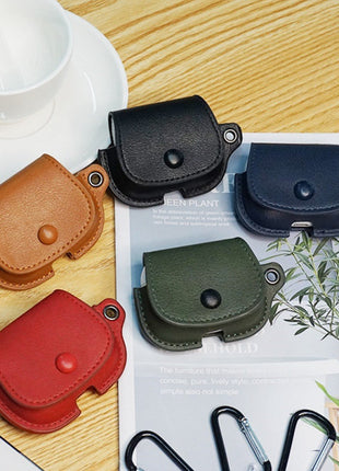Coque De Protection Effet Cuir Marron Pour Airpod Pro 2