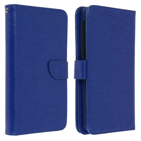 Etui Portefeuille Universel Premium Gorilla Tech Bleu Navy 6"