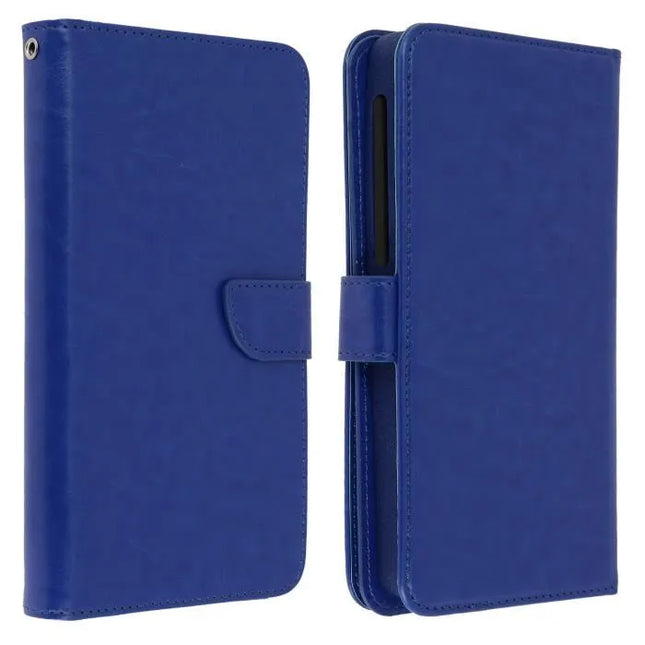 Etui Portefeuille Universel Premium Gorilla Tech Bleu Navy 6"