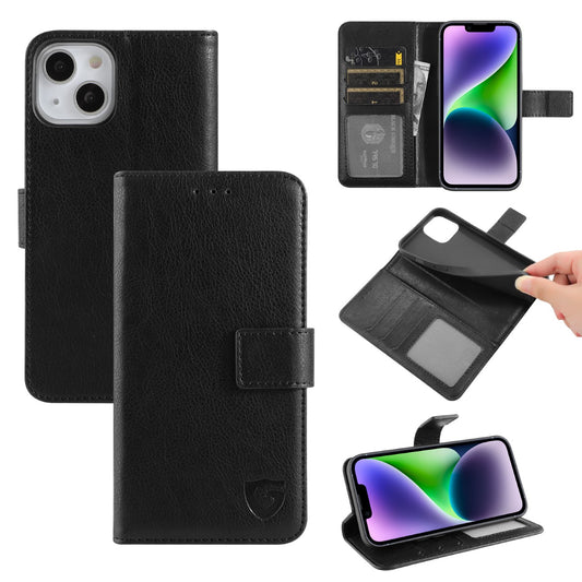 Gadget Shield Classic Book Noir – Étui Portefeuille Haut de Gamme pour Smartphone | Accessoire Mobile Pro pour Samsung Galaxy S24 Ultra