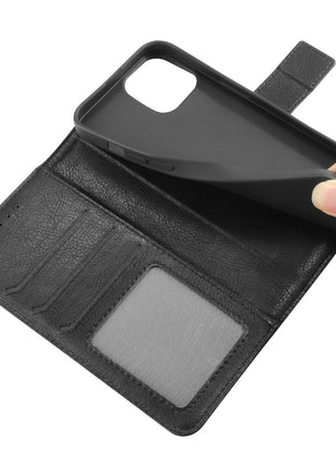 Gadget Shield Classic Book Noir – Étui Portefeuille Haut de Gamme pour Smartphone | Accessoire Mobile Pro pour Samsung Galaxy A15